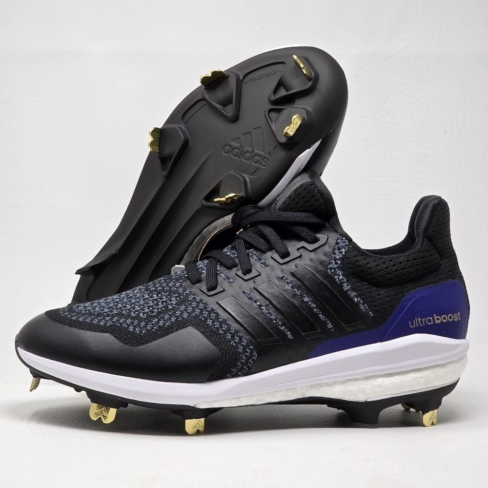 Adidas UltraBoost 1.0 DNA Black Purple Metallic Baseball IH5206 Mens Size 6 New